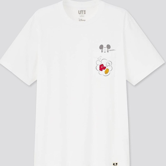 Uniqlo Mickey Mouse Pocket T-Shirt - Picture 1 of 5